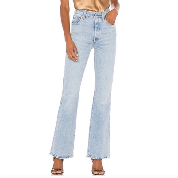 Levi's Denim - Levis ribcage flare jeans 28x32